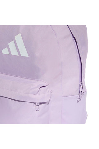 Adidas CLSC BARS BP lila Rucksack mit geräumiger Vordertasche