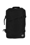 Zaino nero da viaggio con spallacci imbottiti Indigeno PITTBAC002-A