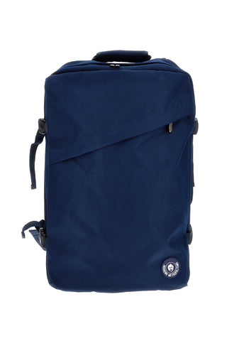 Zaino blu da viaggio con spallacci imbottiti Indigeno PITTBAC002-B