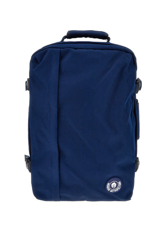 Blauer Rucksack mit verstellbaren Schulterriemen und mehreren Taschen Indigenous metropolitan MAX PITTBAC003-B