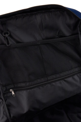 Blauer Rucksack mit verstellbaren Schulterriemen und mehreren Taschen Indigenous metropolitan MAX PITTBAC003-B