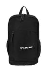 Zaino nero con tasca frontale Lotto LTT437
