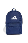 Zaino Blu Navy Minimal con Logo Adidas Classic 3 Bar Logo
