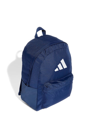 Zaino Blu Navy Minimal con Logo Adidas Classic 3 Bar Logo