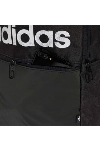 Zaino Nero con Logo Adidas JD9567