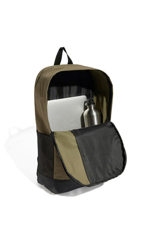 Zaino verde militare con tasca porta PC Adidas Linear Backpack