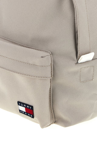 Tortora Stoffrucksack mit weißen Details und Tommy Jeans Logoaufdruck 18648