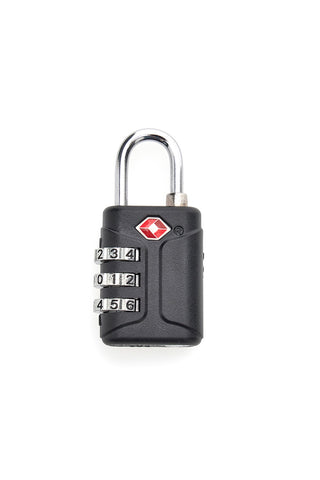 Lucchetto nero TSA a combinazione Wis tsa padlock