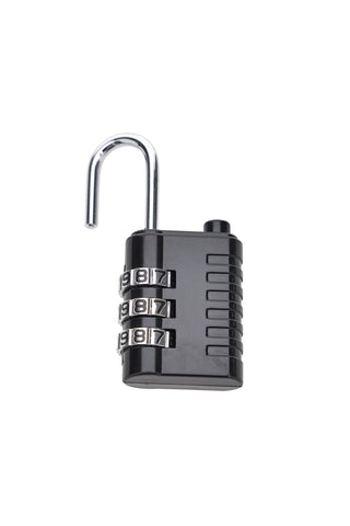 Wis Lock schwarzes multifunktionales Zahlenschloss