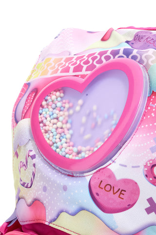 Seven Big Sphere – Erweiterbarer, mehrfarbiger Rucksack mit Kugeleffekt