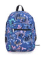 Seven Freeth Rucksack mit Blumenmuster, Blau