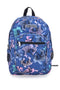 Zaino blu con fantasia floreale Seven Freeth