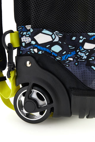 Zaino trolley multicolor Seven Trol run extra