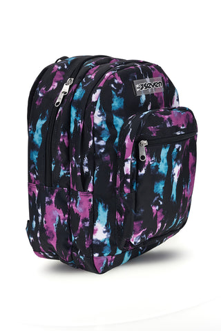 Zaino nero e viola tie-dye con Freethink girl Seven Freethink girl