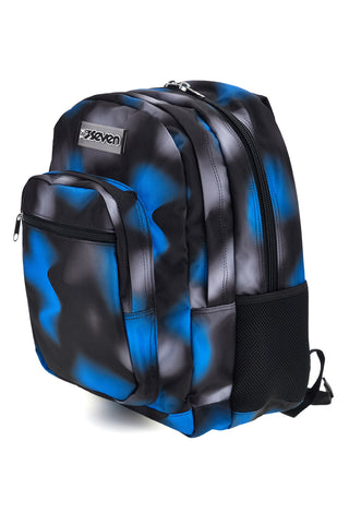 Zaino nero e blu tie-dye con Freethink boy Seven Freethink boy