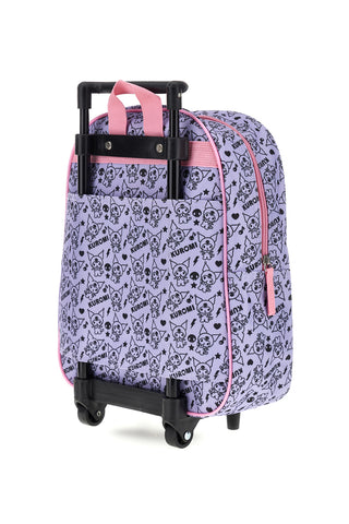 Lila Trolley-Rucksack mit Kuromi – Kuromi Trolley