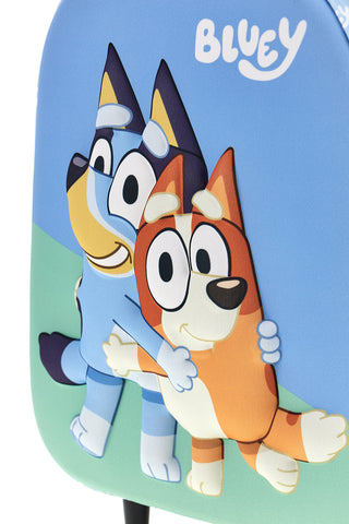 Zaino celeste con Bingo Bluey Trolley