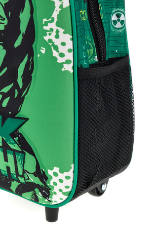 Zaino trolley verde Hulk Smash con Marvel avengers Hulk
