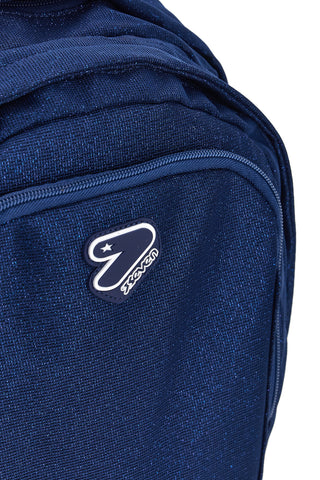Zaino blu glitter con Shiny tech Seven Shiny Tech