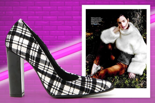 Le décolleté donna tartan secondo TuStyle