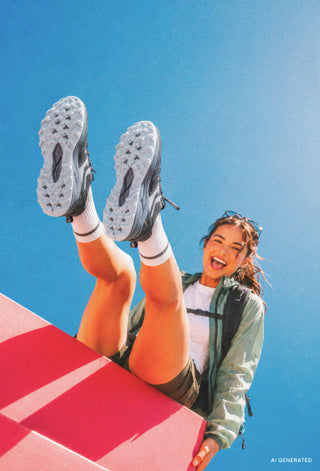 Schuhe und Sportbekleidung